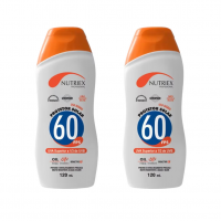 Kit Com 2 Unidades Protetor Solar Fps 60 120 Ml Nutriex na Casas Bahia