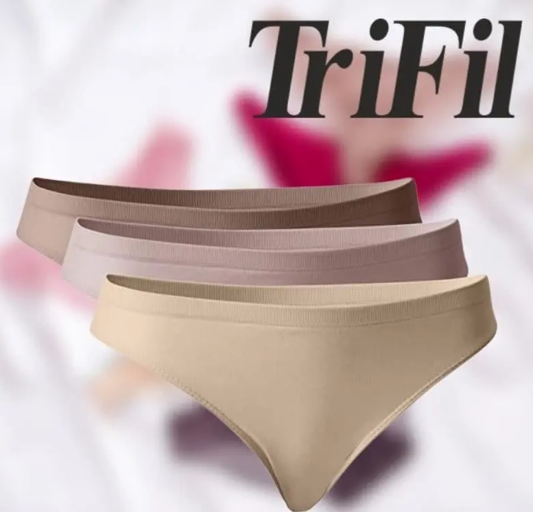 Kit com 3 Calcinhas Biquíni Lisas, Trifil, Feminino na Amazon