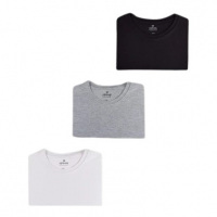 Kit Com 3 Camisetas Masculinas Básicas Slim Hering na Shopee