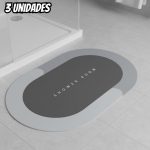 Kit Com 3 Tapetes Mágicos Antiderrapante Ultra Absorvente De Secagem Rápida na Amazon