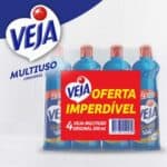 Kit com 4 Limpadores Veja Gold Multiuso Original 500ml, Veja, Azul na Amazon
