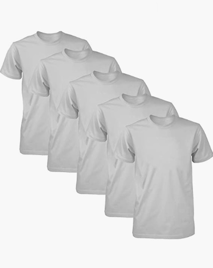 Kit com 5 Camisetas Masculina Dry Fit Part.B na Amazon