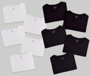 Kit Com 5 Camisetas Masculinas Básicas Slim Hering na Amazon