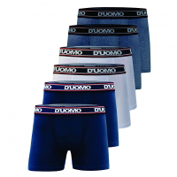 Kit Com 6 Cuecas Boxer Em Cotton, D´uomo, Masculino na Amazon