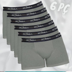 Kit com 6 Cuecas Zorba Boxer Max 702 Azul Marinho na Amazon