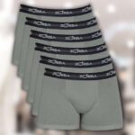 Kit com 6 Cuecas Zorba Boxer Max na Amazon