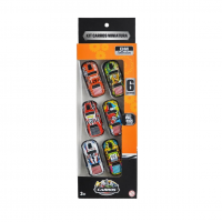Kit Com 6 Mini Carrinhos Sport Pull Back Metal 7,5cm DM Collection na Amazon