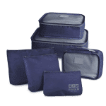 Kit com 6 Necessaires/Organizador de Bolsa/Mala Viagem na Amazon