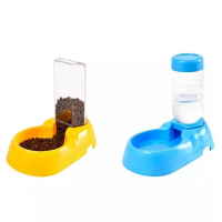 Kit Comedouro E Bebedouro Para Pet - Basic+ na Americanas