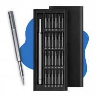 Kit Conjunto De Chave De Fenda 24 Em 1 Com Estojo Magnético Precisão Ideal Para Reparos Em Celulares, Notebooks, Relógios E Eletrônicos na Amazon