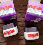 Kit Creme Facial Anti-idade L’Oréal Paris Revitalift Hialurônico Noturno + Diurno FPS 20, 49g na Amazon