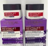 Kit Creme Facial Anti-idade L’Oréal Paris Revitalift Hialurônico Noturno + Diurno FPS 20, 49g na Amazon
