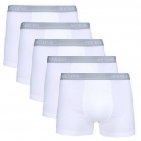 Kit Cueca Boxer Hering 5 Peças - Branco na Netshoes