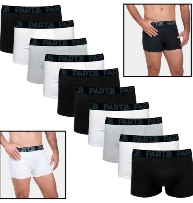 Kit Cueca Boxer Part.B Truck 10 Peças na Amazon