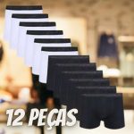 Kit Cueca Boxer Underwear C/ 12 Peças na Magazine Luiza