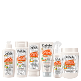 Kit DaBelle Hair Intense Coco Poderoso Full 800g (6 produtos) na Tudo Que Eu Amo