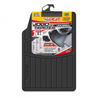 Kit De 4 Peças, Tapete Borracha Universal Série 1 Luxcar Universal na Amazon
