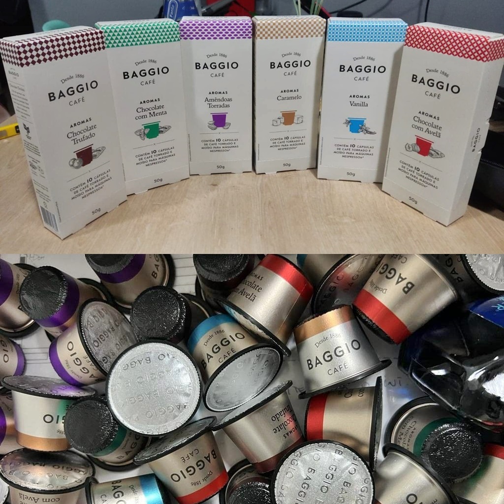 Kit de Cápsulas de Café Experience Baggio Café, compatível com Nespresso, contém 60 cápsulas na Amazon