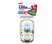 Kit De Chupeta Lillo – 100% Silicone Calming Brilha No Escuro Bico Simétrico – 6+ Meses na Amazon