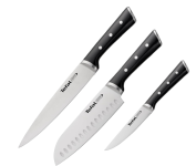 Kit de Facas 3 Peças Ice Force: Carne de 20cm, Santoku 18cm, Universal de 11 cm na Amazon