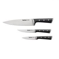 Kit De Facas 3 Peças Ice Force: Descascador De 9 Cm, Chef 20 Cm, Universal De 11 Cm na Amazon
