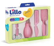 Kit De Higiene Para Recém Nascido com Aspirador Nasal, Tesoura, Pente e Escova de Cabelo, Lillo na Amazon