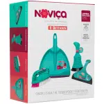 Kit de Limpeza com 4 peças (Pá Clipá, Escova Adapt, Desentupidor Turbo e Rodo para Pia), Noviça na Amazon