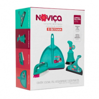 Kit De Limpeza (Pá Clipá, Escova Adapt, Desentupidor Turbo E Rodo Para Pia) -  Noviça na Amazon