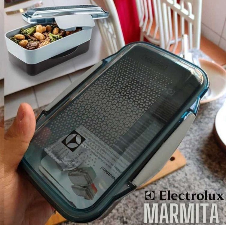 Kit de Marmiteiras Lunch Box Electrolux Verde 03 unidades na Electrolux