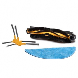 Kit de Reposição Aspirador de Pó Robô Kabum Smart 01 Escova de Limpeza + 01 Par de Escovas Laterais + 01 Pano para Limpeza Umedecida (3 produtos) na KaBuM!