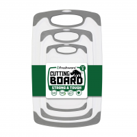 Kit De Tábuas De Corte Freshware, Branco/cinza, Pacote Com 3 na Amazon