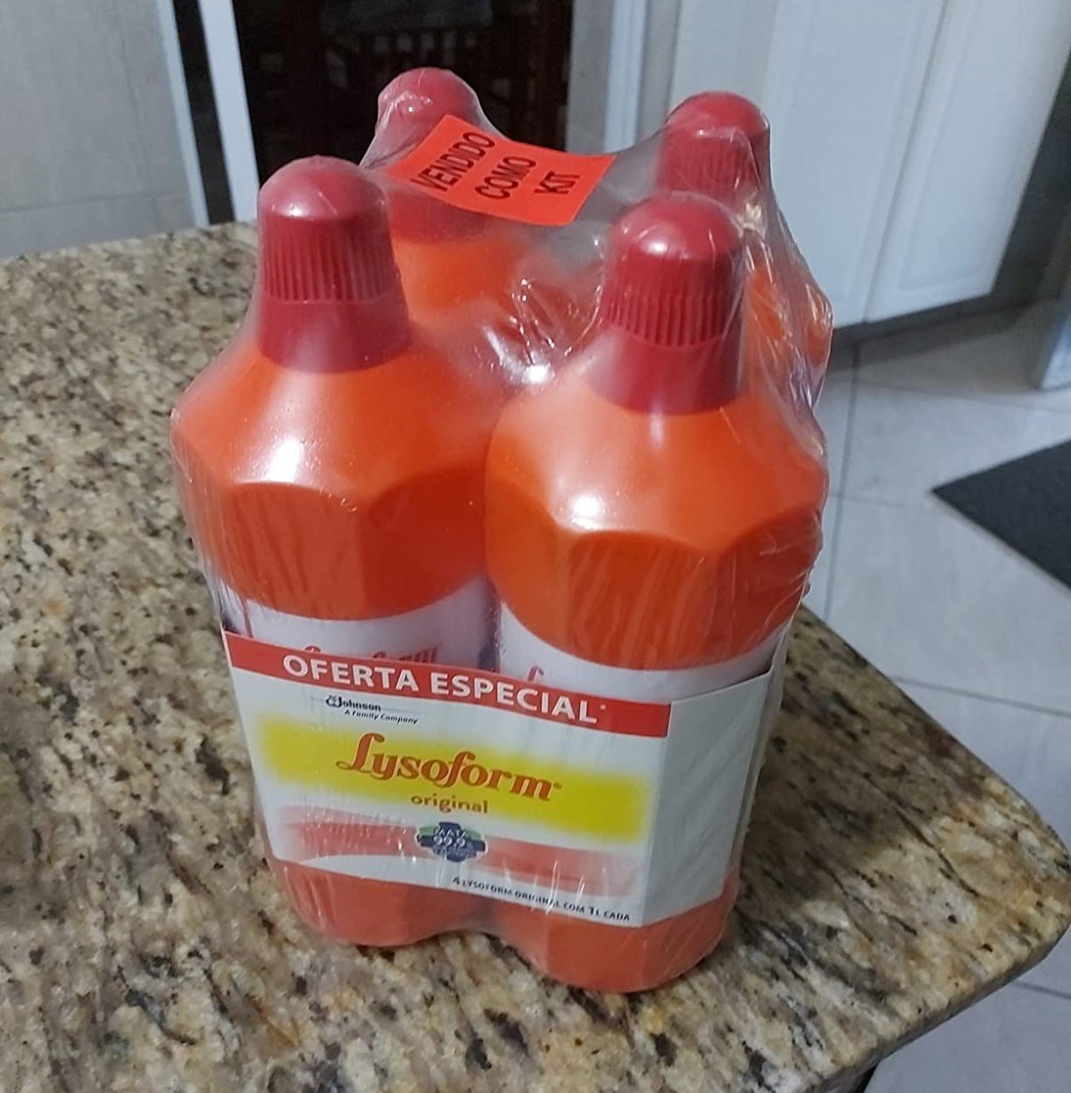 Kit Desinfetante Lysoform Líquido Bruto Original 1L com 4 unidades oferta especial, Lysoform na Amazon