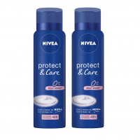 Kit Desodorante Aerossol NIVEA Protect & Care 150ML - 2 Unidades, Nivea, Pacote De 2 na Amazon