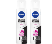 Kit Desodorante NIVEA Aerossol Black & White Clear 150ml – 2 Unidades na Amazon