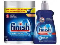 Kit Detergente em Pó para Lava-Louças Finish na Magazine Luiza
