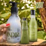 Kit Ekos Andiroba Sabonete Líquido e Hidratante Corpo e Mãos na Natura