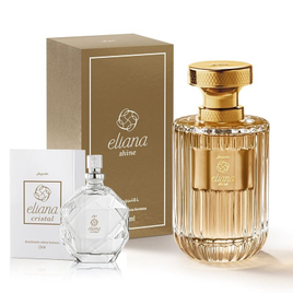 Kit Eliana Shine 100ml + Eliana Cristal 25ml - Jequiti na Jequiti