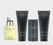 Kit eternity Men Calvin Klein + Shower Gel + Deodorant + After Shave Balm na Amazon
