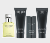 Kit Eternity Men EDT 100ML + Shower Gel 100ML + Deodorante 75G + After Shame Balm 100ml na Amazon