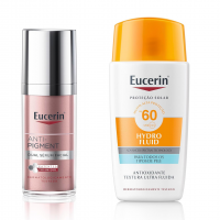Kit Eucerin Dual Sérum Facial AntiManchas E Anti-idade 30ml + Eucerin Protetor Solar Facial Hydrofluid FPS 60 na Amazon