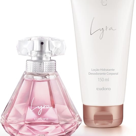 Kit Eudora Lyra Colônia Desodorante 75ml + Hidratante Desodorante 150ml na Eudora