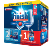 Kit Finish – 2 Detergentes Power Ball 13 Tabs + Secante Lava Louça 250Ml na Amazon