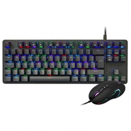 Kit Gamer Husky Gaming Snow Teclado Mecânico RGB Switch Outemu Red + Mouse 7 Botões 10.000 DPI Preto - HGME001 na KaBuM!