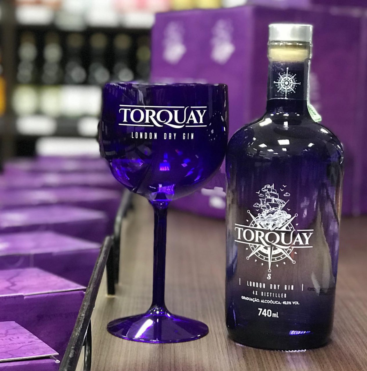Kit Gin Torquay 740 ML na Amazon