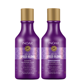 Kit Inoar Absolut Speed Blond Duo Violet (2 Produtos) na Beleza na Web