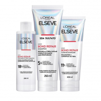 Kit L'Oréal Paris Elseve Bond Repair Shampoo + Condicionador + Pré Shampoo na Amazon