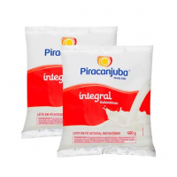 Kit Leite Em Pó De Vaca 2 Unidades Integral 400g Cada - Piracanjuba na Magazine Luiza