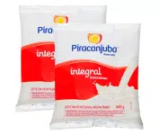 Kit Leite em Pó de Vaca Integral Piracanjuba – Instantâneo 400g 2 Unidades na Magazine Luiza