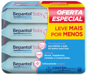 Kit Lenços Umedecidos – Bepantol Baby – Leve 4 Pague 3 na Amazon