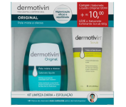 Kit limpeza diária + esfoliação – Dermotivin na Amazon